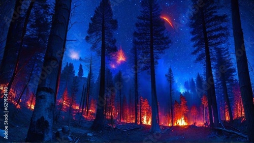 Magical Fire Spectacle