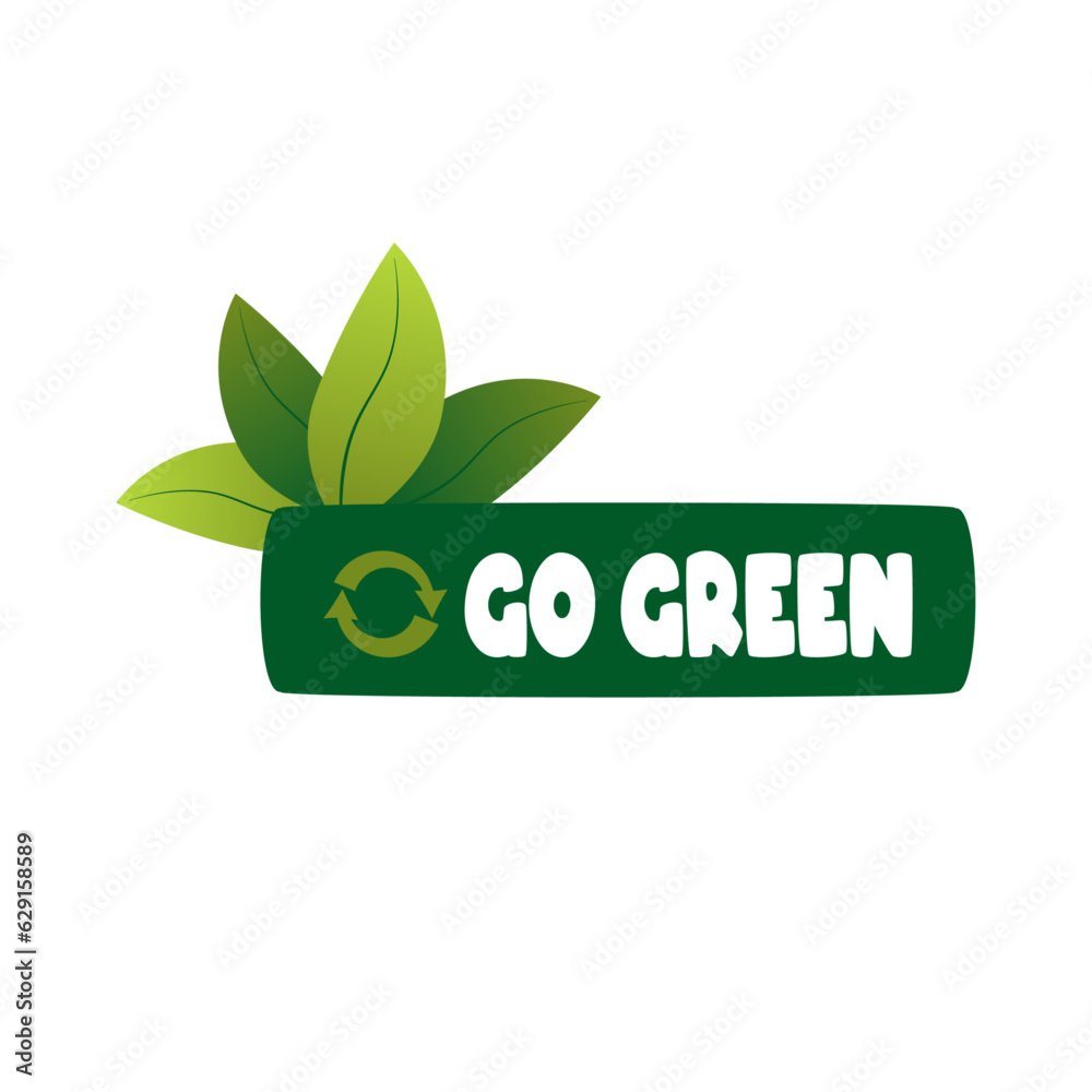 Vector slogan save environment, renewable energy and green earth on transparent background Vector slogan save environment, renewable energy and green earth on transparent background
