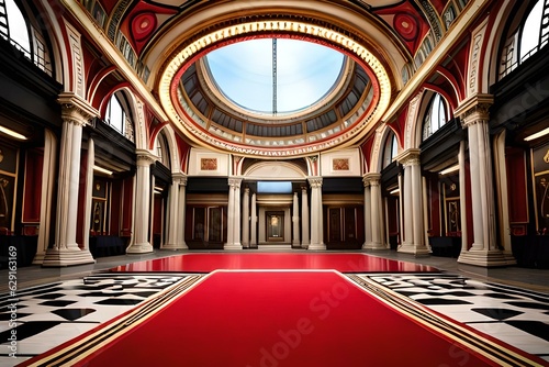 interior of the royal palace of justice palace  interior of the hall  interior of church  