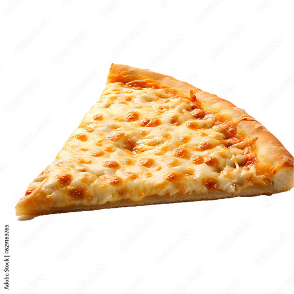 A slice of cheese pizza A slice of cheese pizza