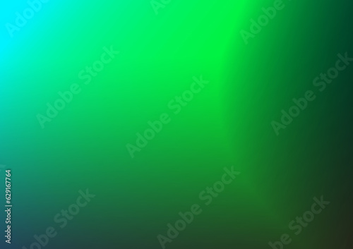 Abstract gradient green-blue background. Background for print and graphic resources. Empty space to insert text.