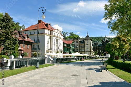 Krynica-Zdrój, uzdrowisko, miasto, Małopolska, architektura, Polska, podróż, turystyczne, 