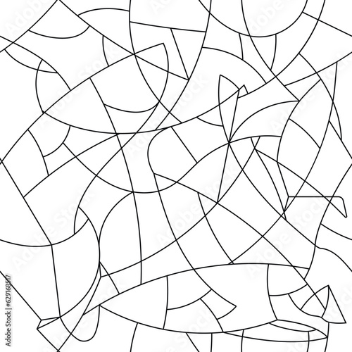 Abstract seamless pattren, pattern with spider web. Vector illustration