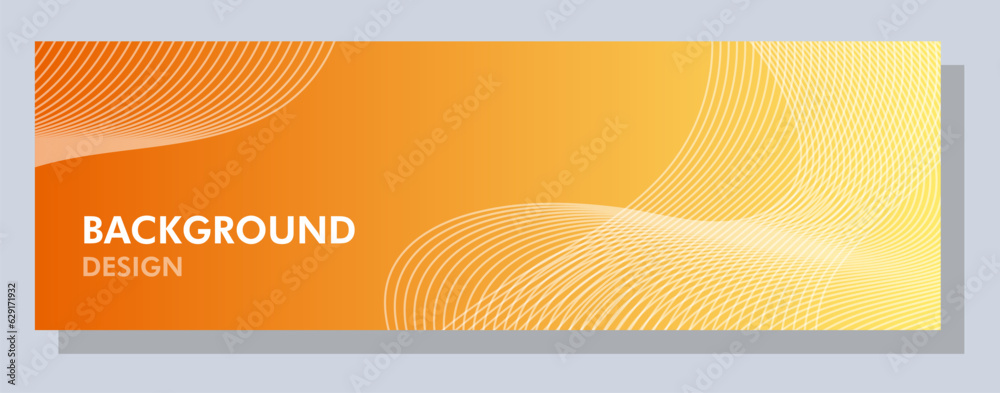Abstract banner design. Vector shape background. Modern Graphic Template Banner pattern for social media and web sites.
