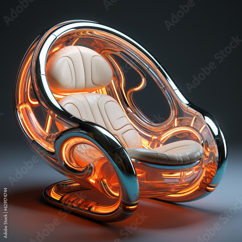 Futuristic chair
