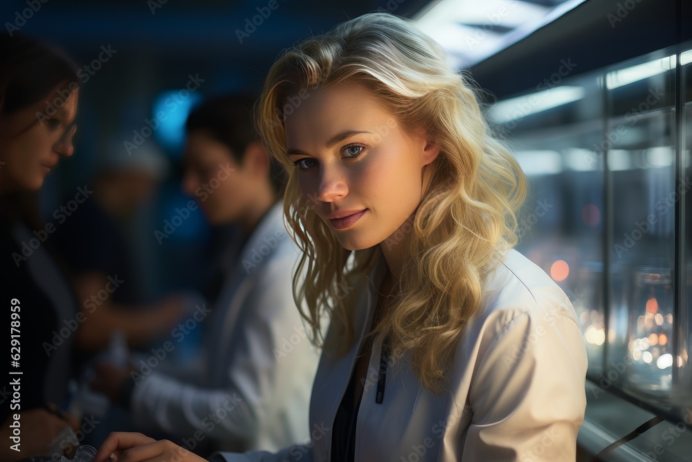 successful businesswoman working in a team successful businesswoman working in a team