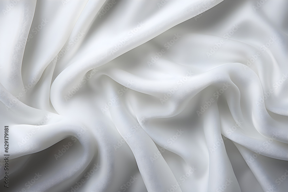 Soft wthite velvet textile background created with Generative AI technology Soft wthite velvet textile background created with Generative AI technology