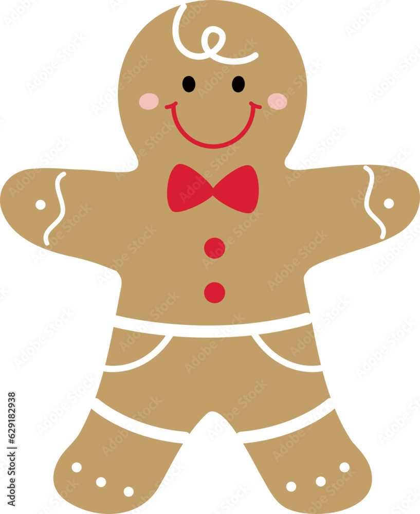 Obraz premium gingerbread man cookies