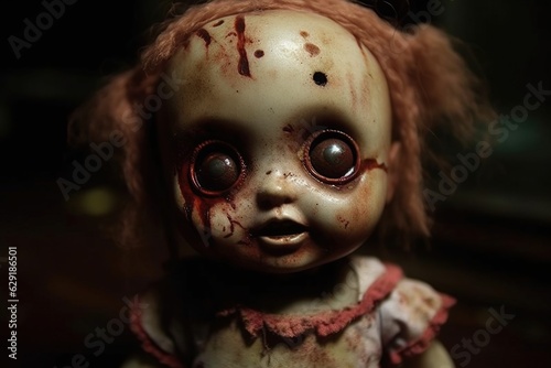 Valokuva baby doll scary