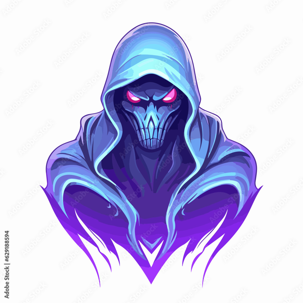 Esport vector logo ghost, ghost icon, ghost head, vector, sticker Esport vector logo ghost, ghost icon, ghost head, vector, sticker