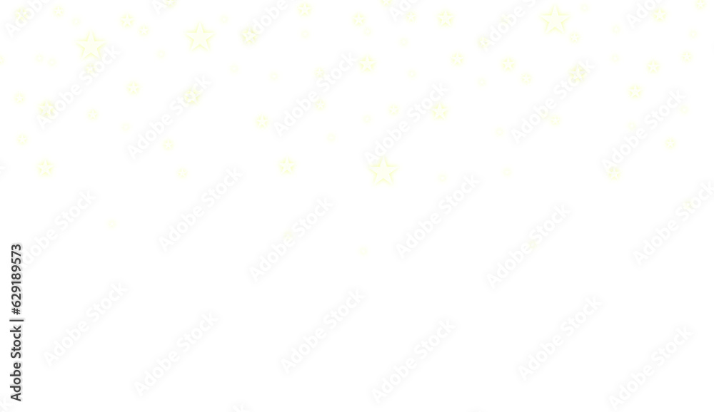 Transparent Golden Stars Light Effect Glitter Sparkle Border. Flash Of Light Transparent Golden Stars Light Effect Glitter Sparkle Border. Flash Of Light