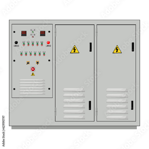 Control Panel. Production control panel and control of computer devices. Touchpad. 