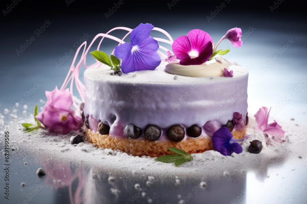 Gourmet cuisine in elegant service. AI generated Gourmet cuisine in elegant service. AI generated