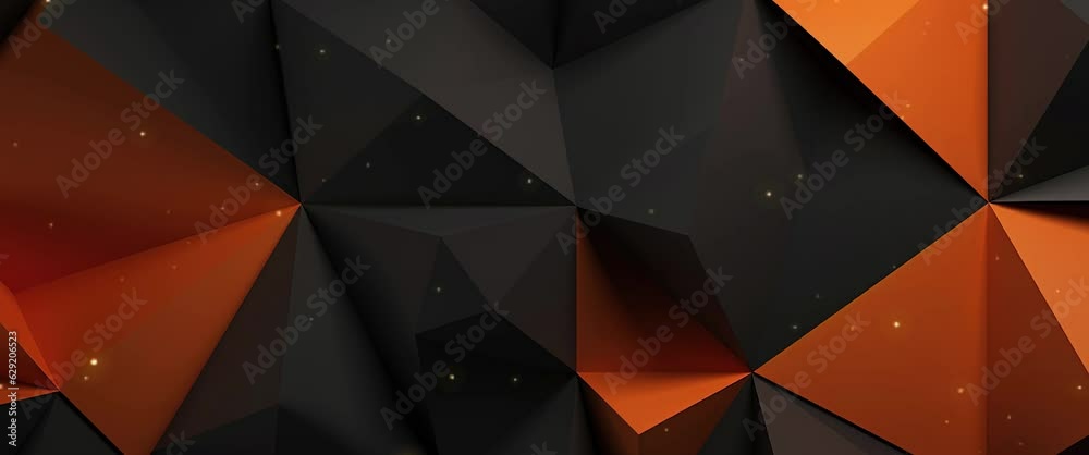 Anamorphic video background polygon abstract shape animation