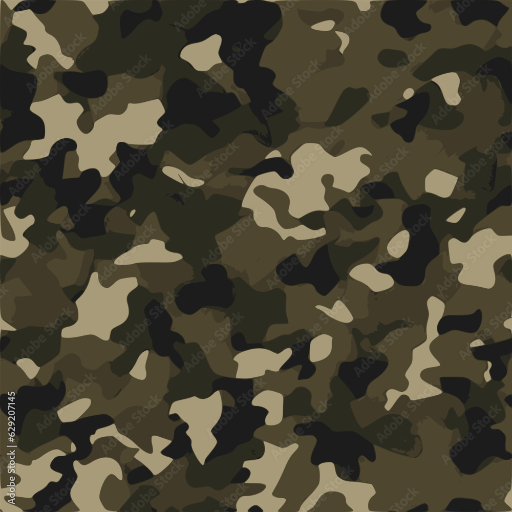 Modern camouflage pattern. Modern camouflage pattern.