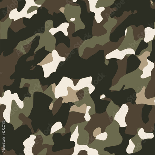 Modern camouflage pattern.