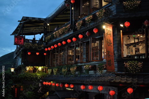 A traditional building in Taiwan