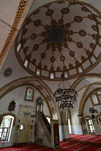 Located in Hatay  Turkey  the Habibi Naccar Mosque was built in the 11th century. It was renovated in the 19th century.