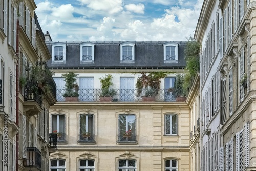 Canvastavla Paris, beautiful buildings