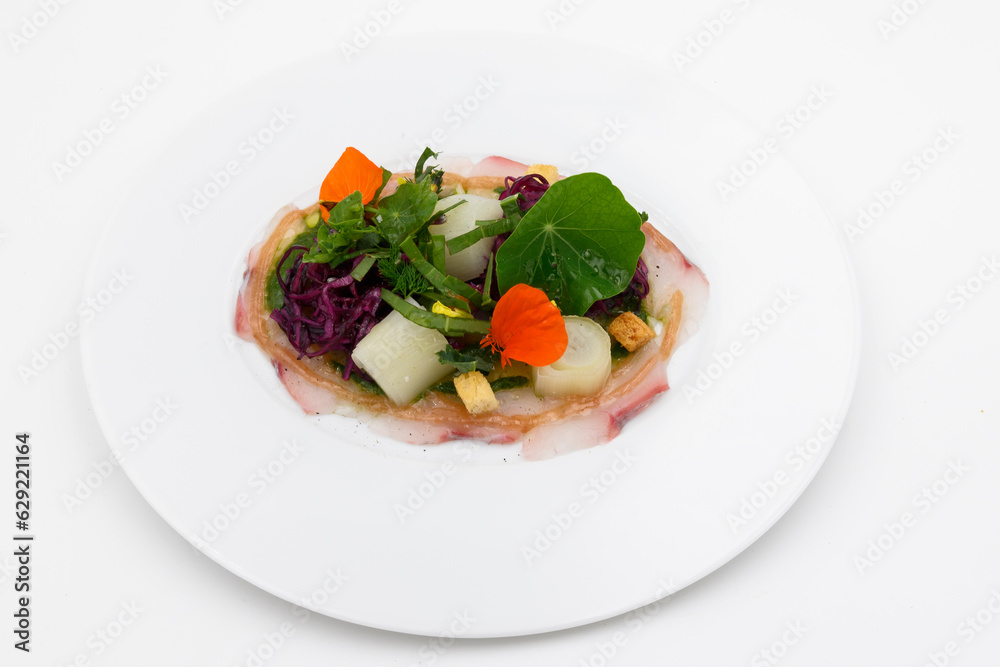 carpaccio de dorade