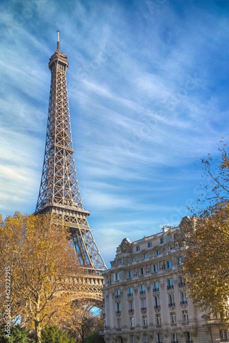 Paris, the Eiffel Tower in autumn  © Pascale Gueret/Wirestock Creators