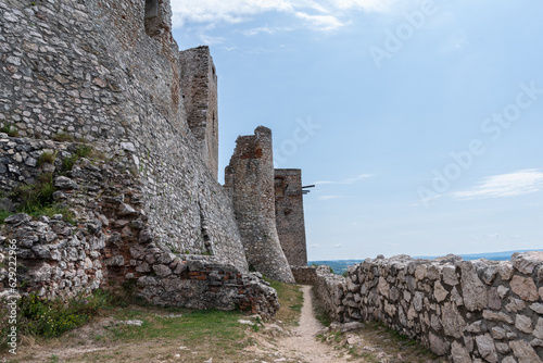 Castle of Csesznek in Hungary photo