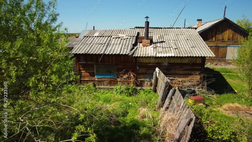 old wooden house