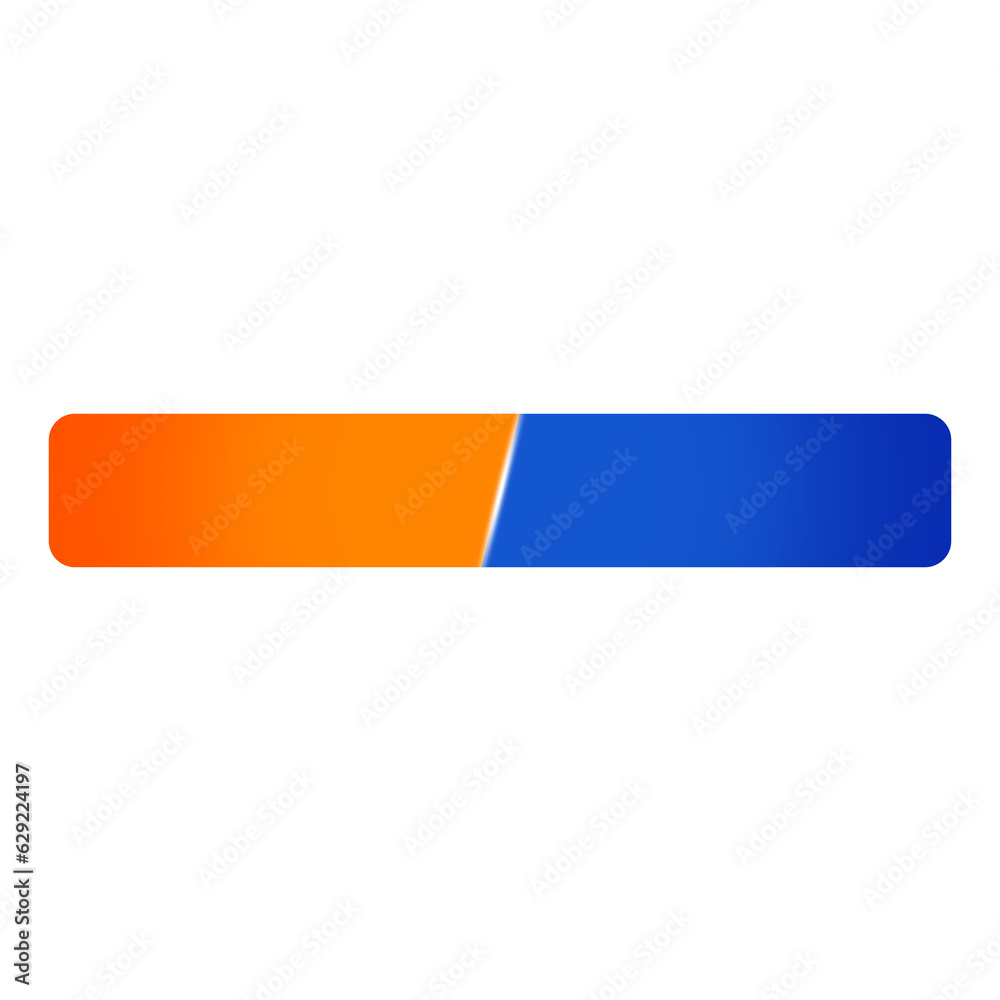 orange and blue banner versus and topic bar orange and blue banner versus and topic bar