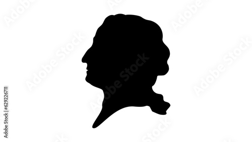 Antoine Lavoisier silhouette photo