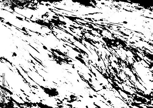 白黒のグランジパターン　072