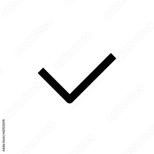 Tick Icon Vector: Symbol of Success and Completion 