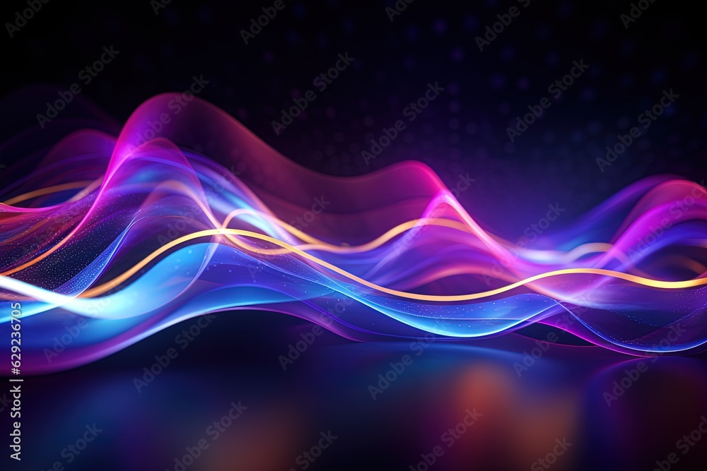 abstract futuristic background with pink blue glowing neon moving high speed wave lines and bokeh lights. Data transfer concept Fantastic wallpaper abstract futuristic background with pink blue glowing neon moving high speed wave lines and bokeh lights. Data transfer concept Fantastic wallpaper