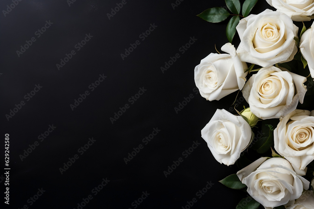 Graceful White Roses: A Reflection of Sympathy