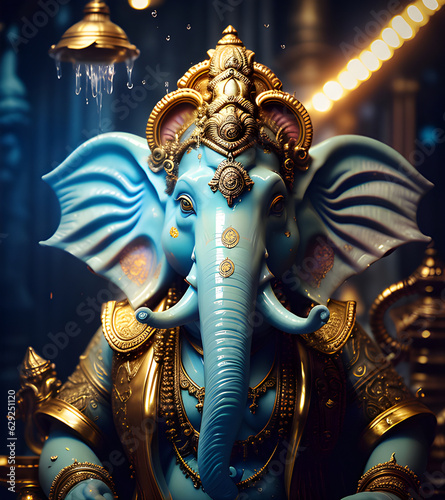 Hindu god Lord Ganesh statue
