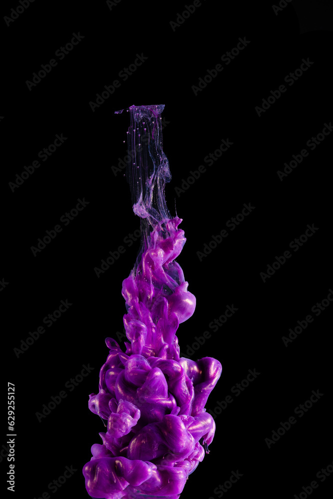 Acrylic colors and ink in water Abstract background Isolated. Acrylic colors and ink in water Abstract background Isolated.