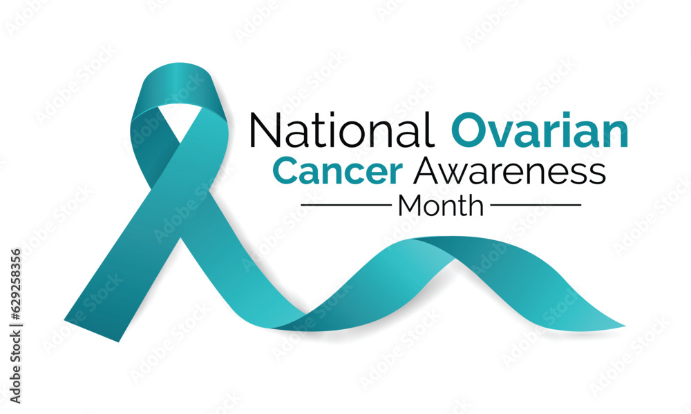 Ovarian Cancer awareness month is observed every year in September. banner design template Vector white background. Ovarian Cancer awareness month is observed every year in September. banner design template Vector white background.