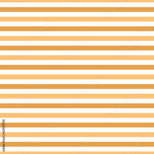 Striped seamless pattern with orange horizontal line. Fashion graphics design for t-shirt, apparel and other print production. Strict graphic background. Retro style.