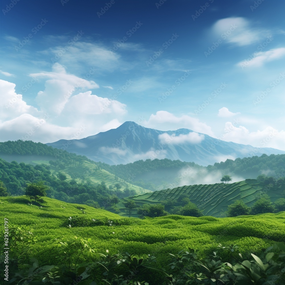 landscape with grass landscape with grass