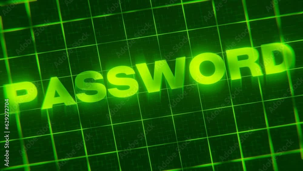3D rendered animation of the word 3D rendered animation of the word