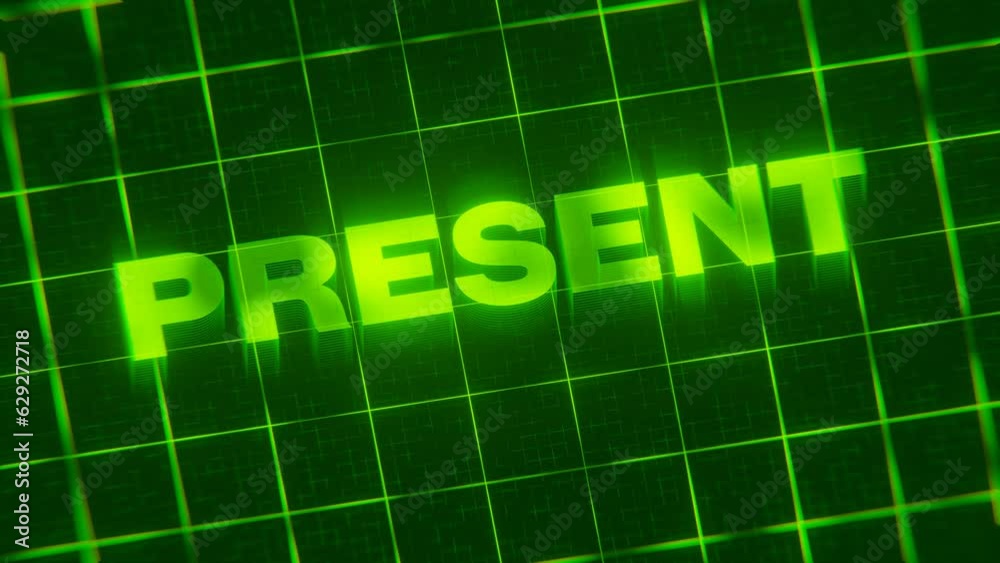 3D rendered animation of the word 3D rendered animation of the word