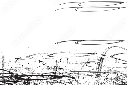 Random grunge scribbles drawing and writing background. Grunge abstract backdrops made of chaotic hand drawn scribble sketch burst texture. Sketchy school notebook ink drawing doodles.