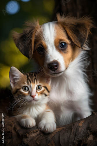 kitten and puppy © AD LUCEM