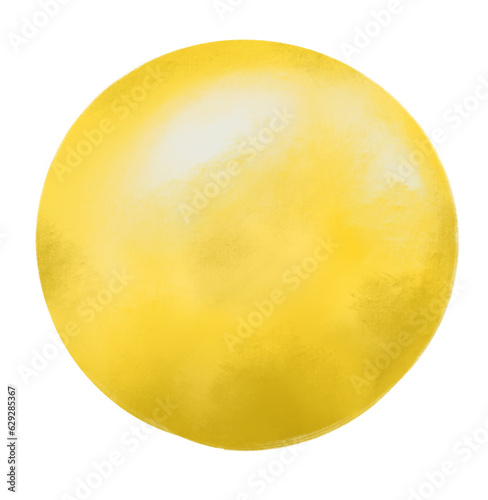 Round sphere circle circlular bubble shape hand painting   element