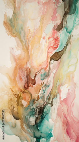 Art Abstract pastel