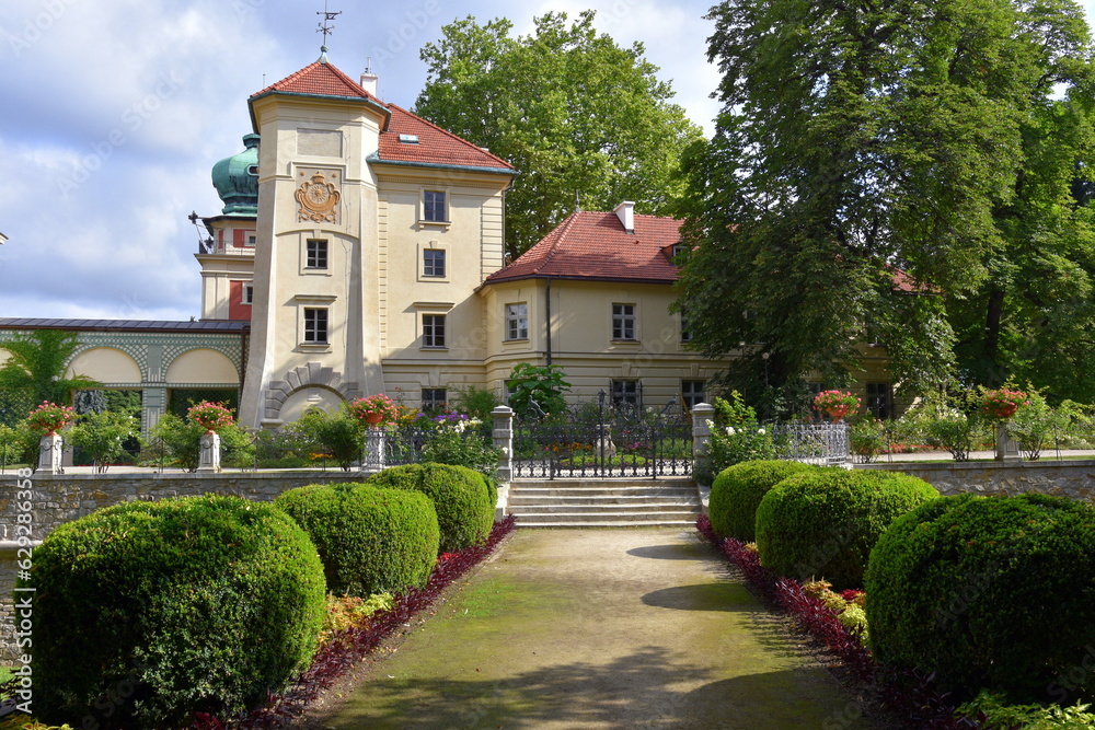 Zamek w Łańcucie, Zespół Pałacowo Parkowy, rezydencja, atrakcja turystyczna, Polska, 