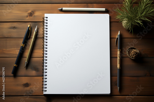White blank sheets of a4 paper size or documents mockup with pen on a gray background. Template for design