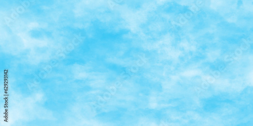 Bright painted sky blue watercolor background,blue watercolor background. blue watercolor abstract background.Stain artistic vector used as being an element, design and card,