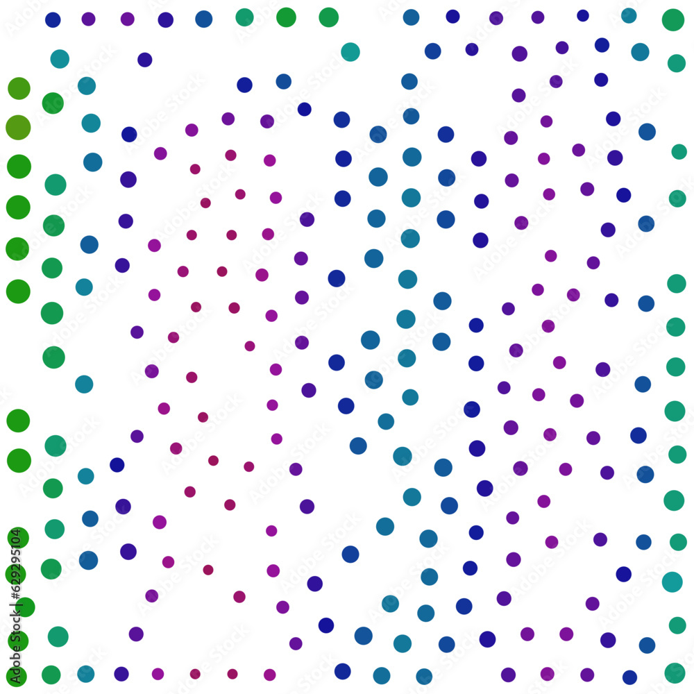 Vector circles and dots of various sizes and colors. Vicious and solid Vector circles and dots of various sizes and colors. Vicious and solid