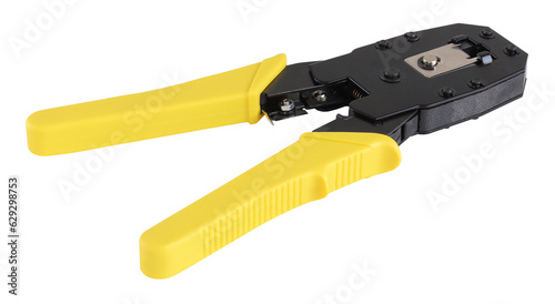 Konstfotografi Crimper. Modular plug crimpers for RJ-45
