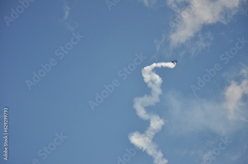 Propeller-Driven Aircraft at Air Show